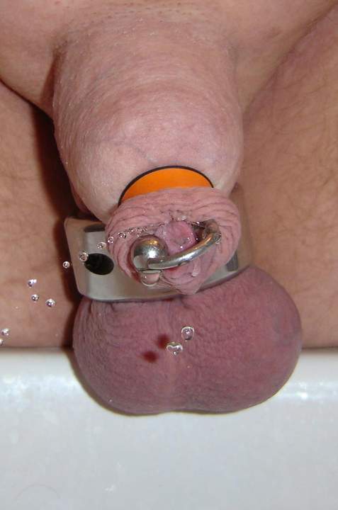 Foreskin inflating!