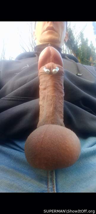 My SUPER Cock Outdoor