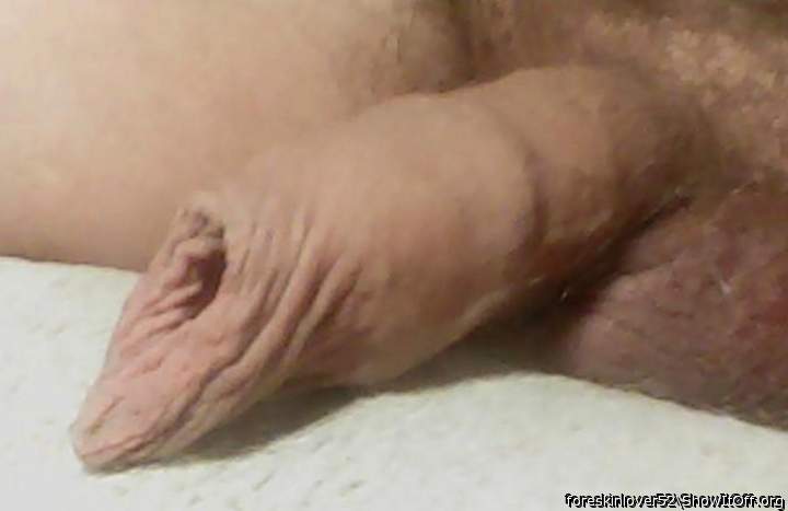 Beautiful tasty looking foreskin!  
