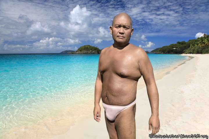 Speedo at the beach