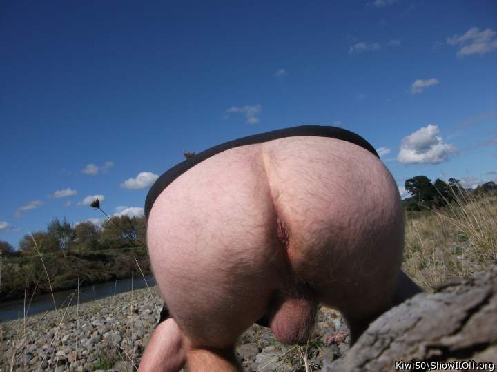 At the river again.