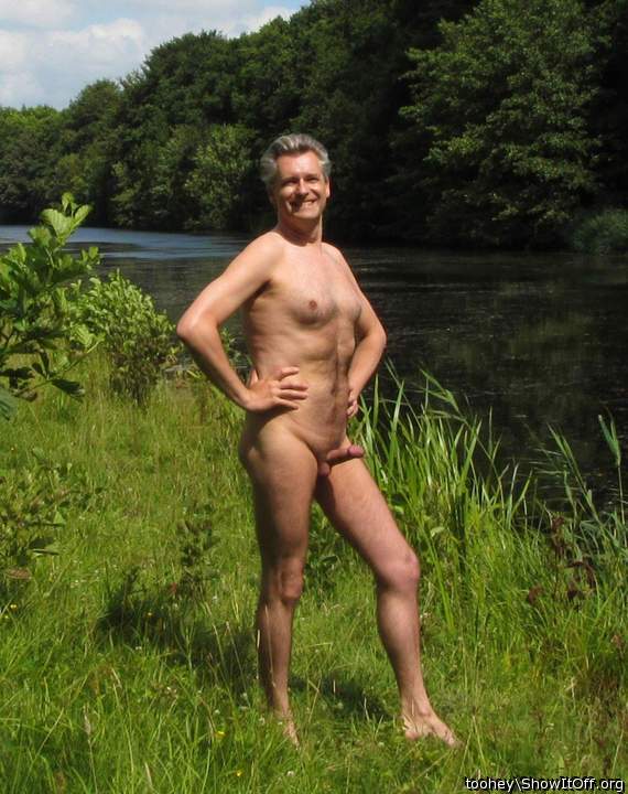 riverscape with wood