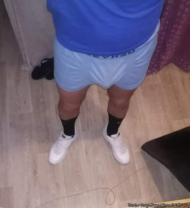 Blue is my favourite colour &#128153;.  Nice bulge  