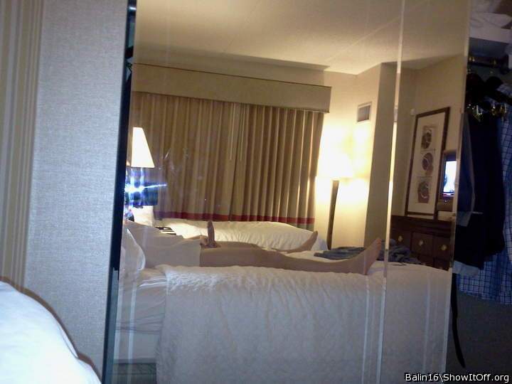 In mirror
