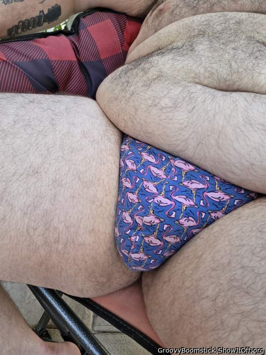 Don't you just love a man in a thong?