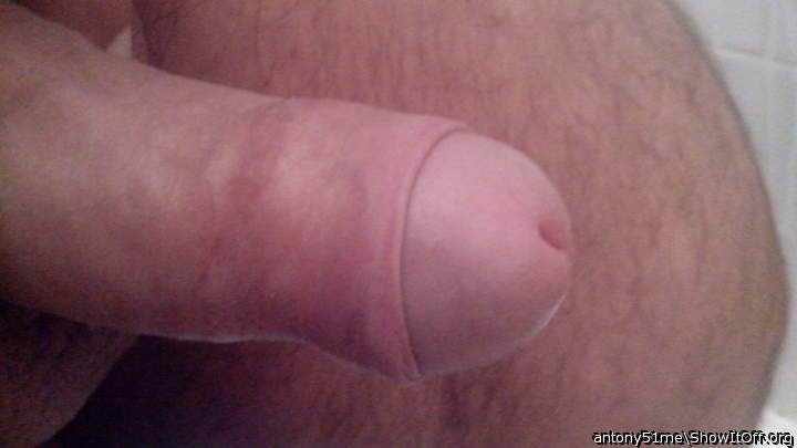 beautiful stretched foreskin pink cock head