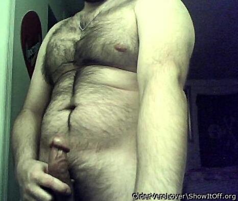 Photo of a boner from OlderVersLover