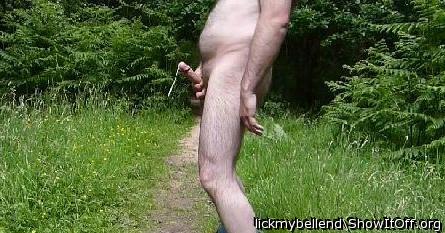 Quick Wank Naked In The Trees