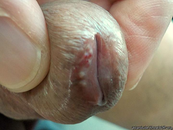Semi-Soft - Precum Oozing From My Piss Slit