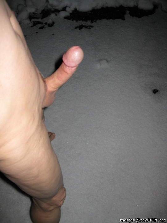 Winter time public exposure.....