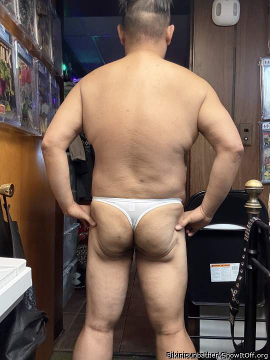 white thong