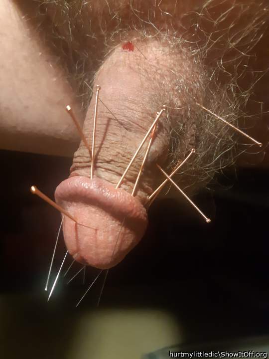 Would you stick a pin thru my little dic??