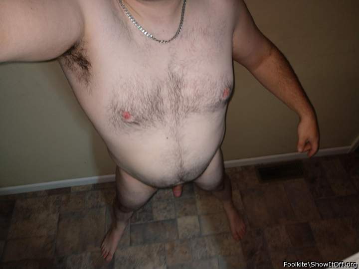 Standing up and showing my tiny cock