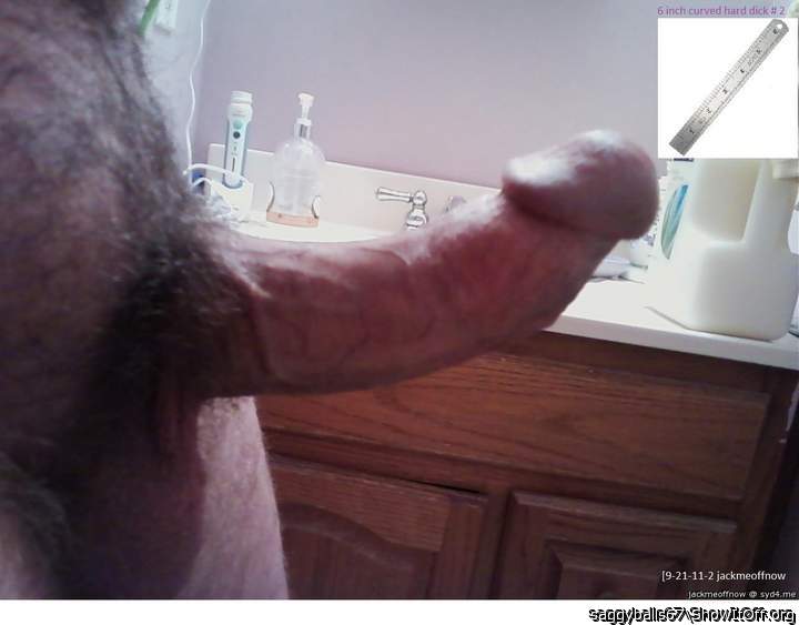 6 inch curved hard dick # 2 - [9-21-11-2]