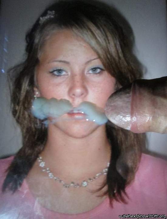 cummed on