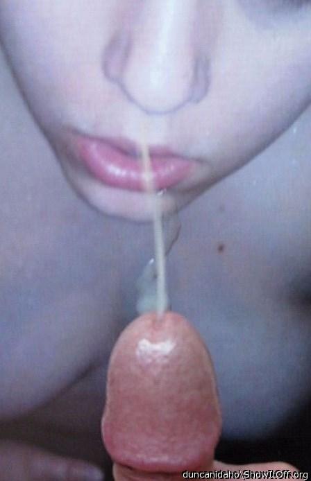Now she gets a squirt in the face!