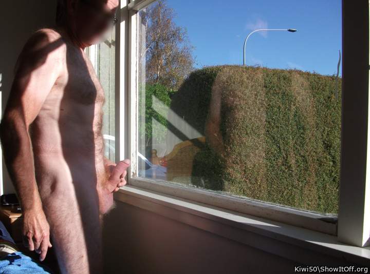 In front window for all to see.