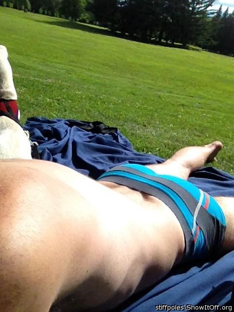 Tanning Outside Before Winter
