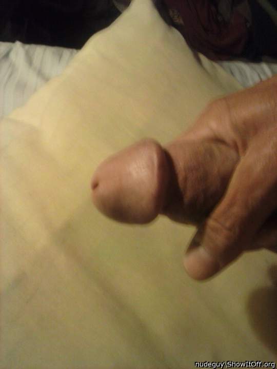 Photo of a stiffie from nudeguy