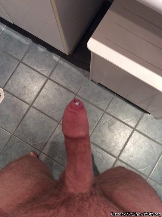 Hard Aussie cock