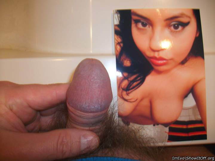 Flaccid penis with nude glans (closeup)