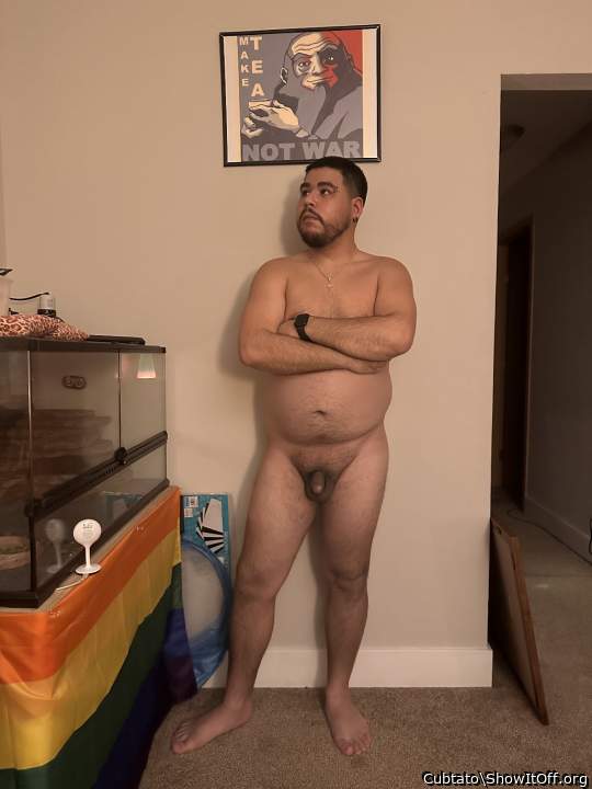 Love it when you get off work and get nude for the day hehe