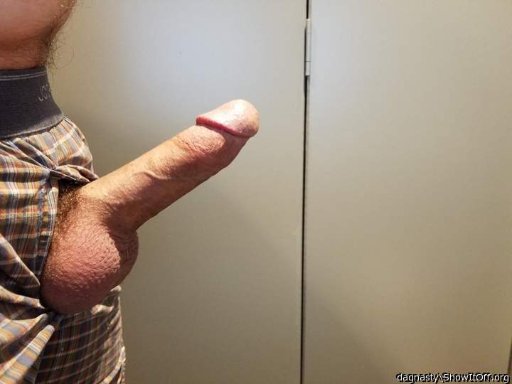 A good strong cock you've got there. Do I see some evidence
