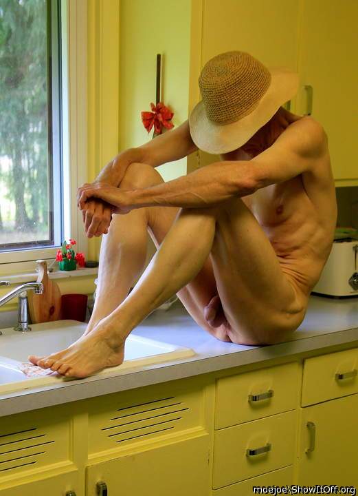 On the counter......