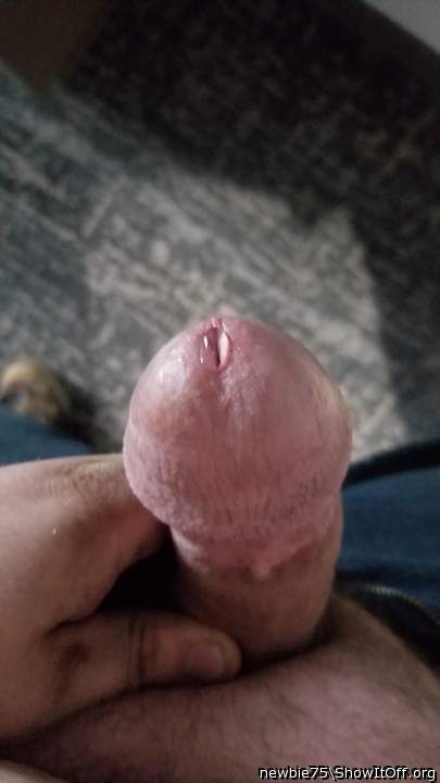 hubbys pre cum. who wants a taste?