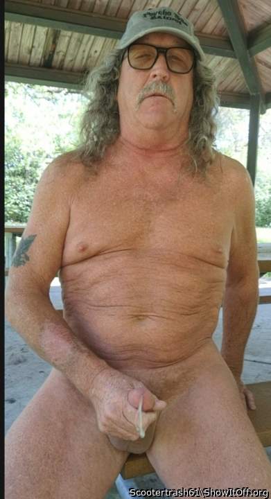 Jacking off at the local Forest Preserve