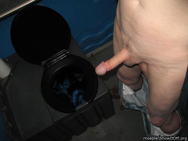An oldie: Porta-Potty boner.....