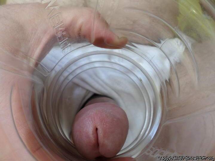 Dick play in a bottle - [6-5-16-7582]