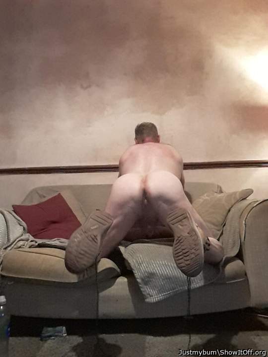 Bum with boots
