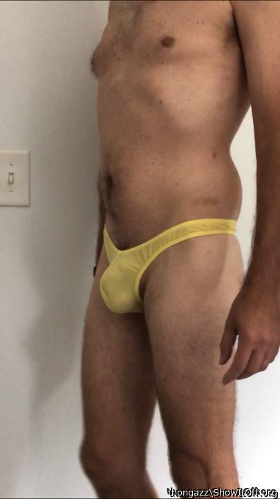 Photo of a boner from thongazz