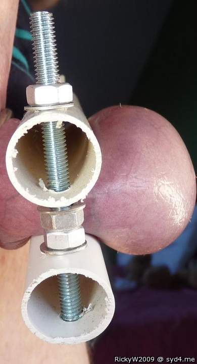 Home made ball crusher