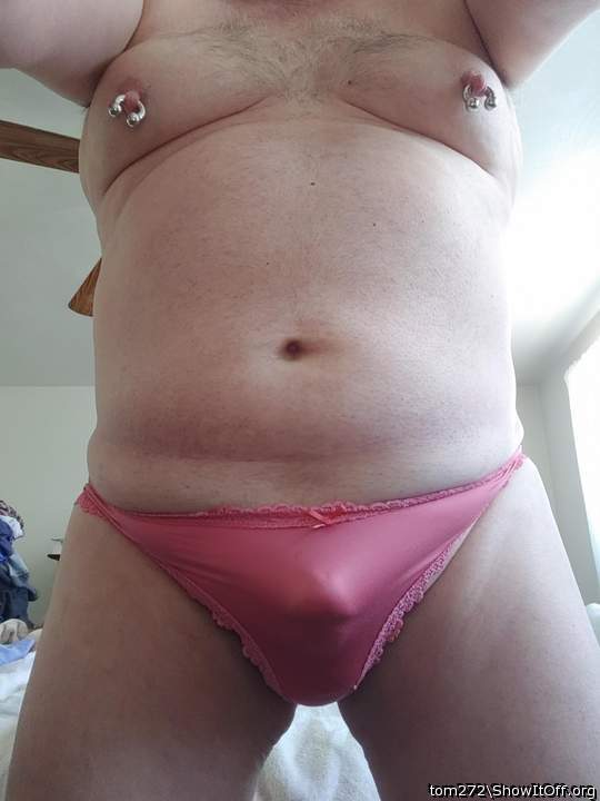 Nice panties and nipples rings