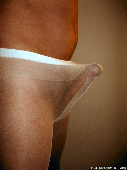 White fine tights!