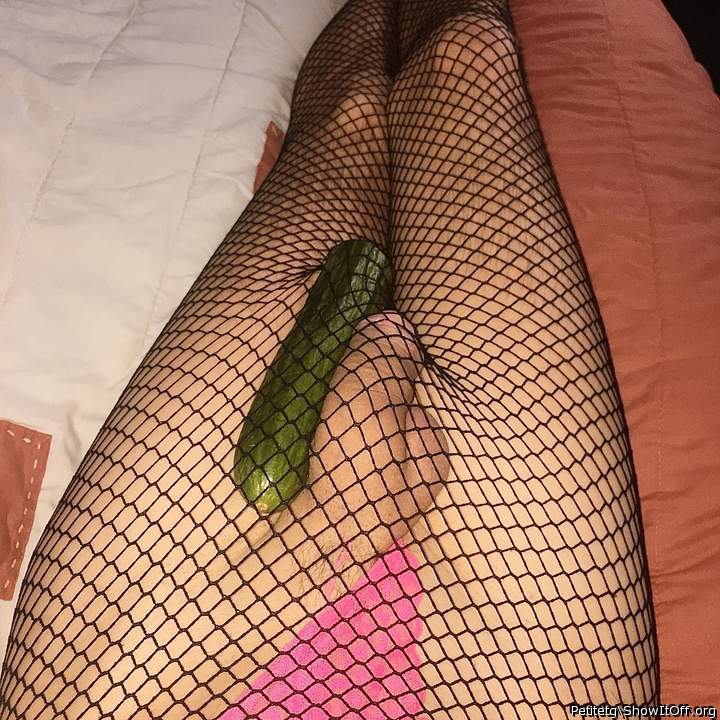 Sexy fishnets, you would surely catch me.  