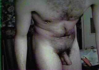 Hey hornybrit- Love your hairy cock and body!    Really like