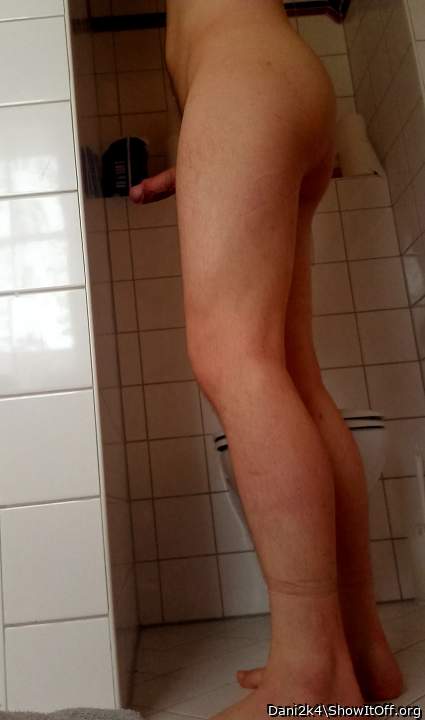 Nice shot of your cute butt and erection!