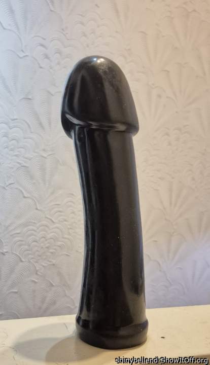 My New 3 Inch Wide Bell End Toy Going Up My Arse Hole Soon
