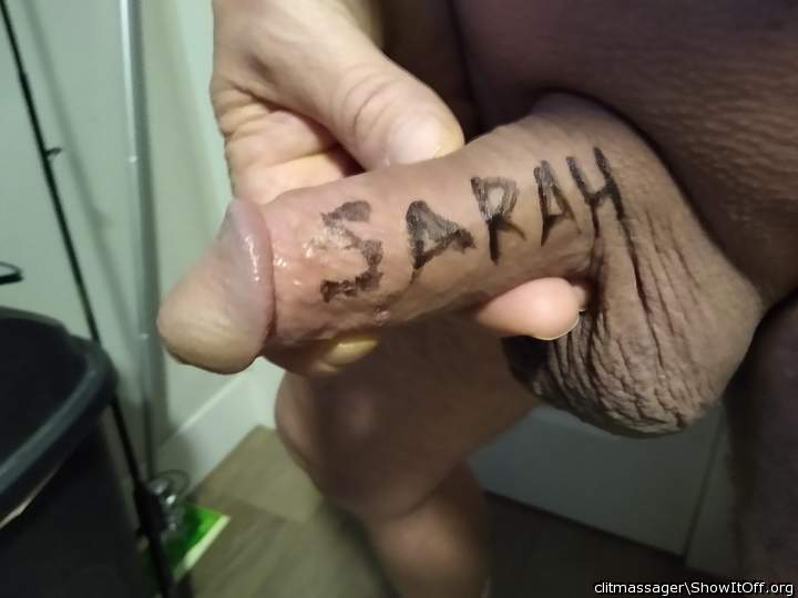 That's a thick dick. Love it