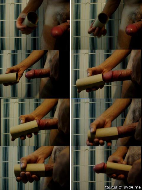 me fucking a toilet paper roll