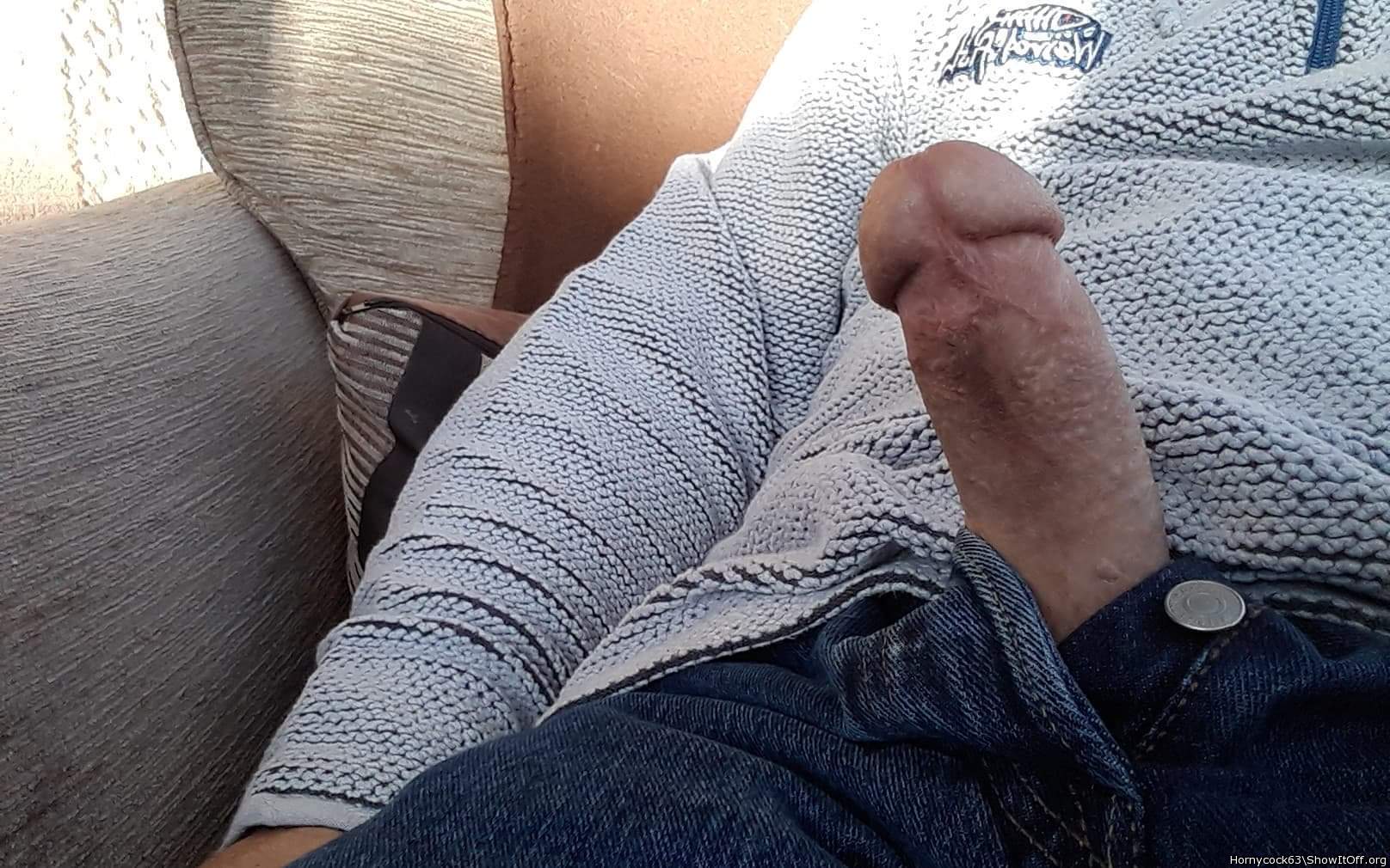 Nice hard circumcised cock with a big helmet