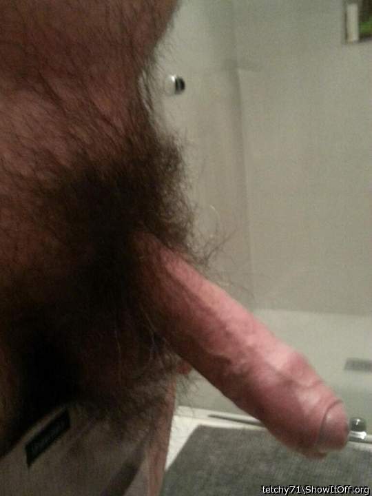 It's such and awesome package, those pubes are so dense... H