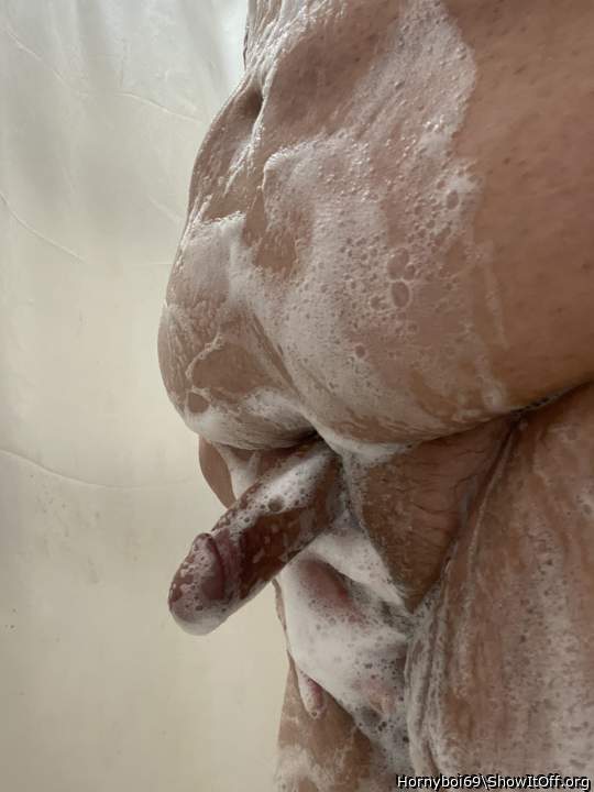 Taking a shower always makes me horny